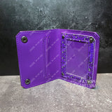 Haunted Wallpaper Mini Snap Wallet