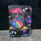 Rainbow Neighbor Cat Mini Snap Wallet