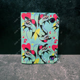 Fizzy Mint Stripes Mini Snap Wallet