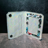 Spooky Floral Sandworm Mini Snap Wallet