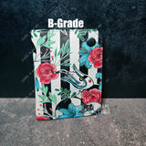 Spooky Floral Sandworm Mini Snap Wallet