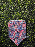 Blue Tiger Cherry Blossoms Pin Banner MEDIUM