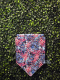 Blue Tiger Cherry Blossoms Pin Banner MEDIUM