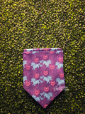 Blitz's Horse Blanket PURPLE Pin Banner LARGE