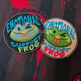 Emotional Support Frog Embroidered Patch Helluva Boss Made To Order