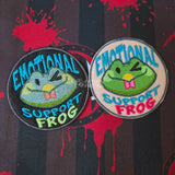 Emotional Support Frog Embroidered Patch Helluva Boss Made To Order