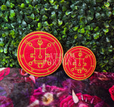 Vassago Sigil Embroidered Patch Helluva Boss Made To Order