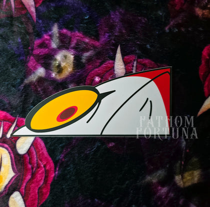 Gremlin Blitz Matte Peeker Vinyl Sticker