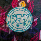 LE Andrealphus Sigil Sparkle Deluxe Embroidered Patch Made To Order