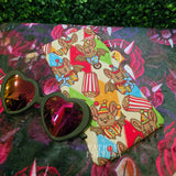 Circus Bats Pop-Top Sunglasses Case