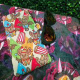 Circus Bats Pop-Top Sunglasses Case