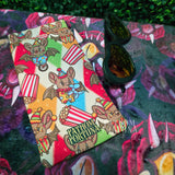 Circus Bats Pop-Top Sunglasses Case