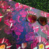 Roses & Tentacles Pop-Top Sunglasses Case