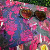 Roses & Tentacles Pop-Top Sunglasses Case