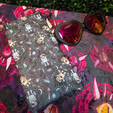 Aussie Witch Pups Pop-Top Sunglasses Case