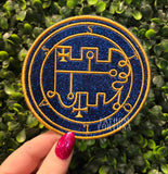 LE Stolas Sigil Sparkle Deluxe Embroidered Patch Made To Order