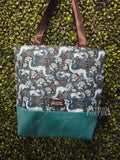 Spirited Water Dragon Tote Bag