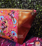 Queen Bee Honey Zippered Beauty Bag