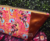 Queen Bee Honey Zippered Beauty Bag