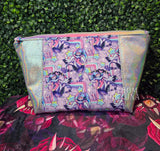 Fizzarolli Pastel Holo Zippered Beauty Bag