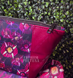 Hell In Bloom Zippered Beauty Bag