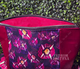 Hell In Bloom Zippered Beauty Bag