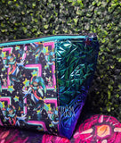 Fizzarolli Dark Geo Zippered Beauty Bag