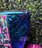 Fizzarolli Dark Geo Zippered Beauty Bag