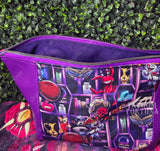 Smolitz Purple Zippered Beauty Bag