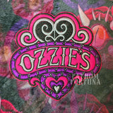 Ozzie's Hot Pink Applique Embroidered Patch READY TO SHIP