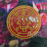 Vassago Sigil Glitter Small Vinyl Embroidered Patch READY TO SHIP