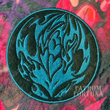 Lust Sin Emblem Embroidered Patch MADE TO ORDER
