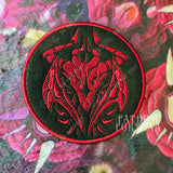 Wrath Sin Red Emblem Embroidered Patch READY TO SHIP