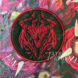 Wrath Sin Red Emblem Embroidered Patch READY TO SHIP
