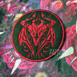 Wrath Sin Emblem Embroidered Patch MADE TO ORDER
