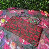 Hell Hotel Wallpaper Pop-Top Sunglasses Case