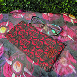 Hell Hotel Wallpaper Pop-Top Sunglasses Case