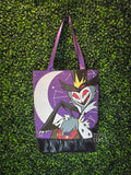 Stolas Graphic Tee Upcycled Tote Bag Motif Back