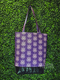 Stolas Graphic Tee Upcycled Tote Bag Motif Back