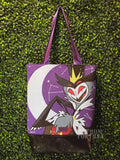 Stolas Graphic Tee Upcycled Tote Bag Moon Back