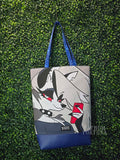 Loona Graphic Tee Upcycled Tote Bag
