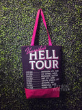 Verosika Tour Tee Upcycled Tote Bag