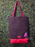 Millie Graphic Tee Upcycled Tote Bag