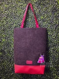 Millie Graphic Tee Upcycled Tote Bag