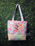 Cotton Candy Queen Bee Tote Bag