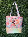 Cotton Candy Queen Bee Tote Bag