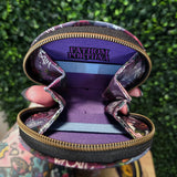Nap Coin Band Round Keychain Wallet Pouch