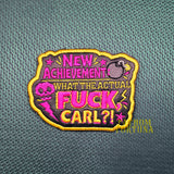DCC WTF Carl Embroidered Patch MADE TO ORDER