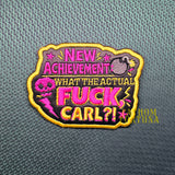 DCC WTF Carl Embroidered Patch MADE TO ORDER