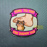 DCC Daddy Tax Embroidered Patch MADE TO ORDER